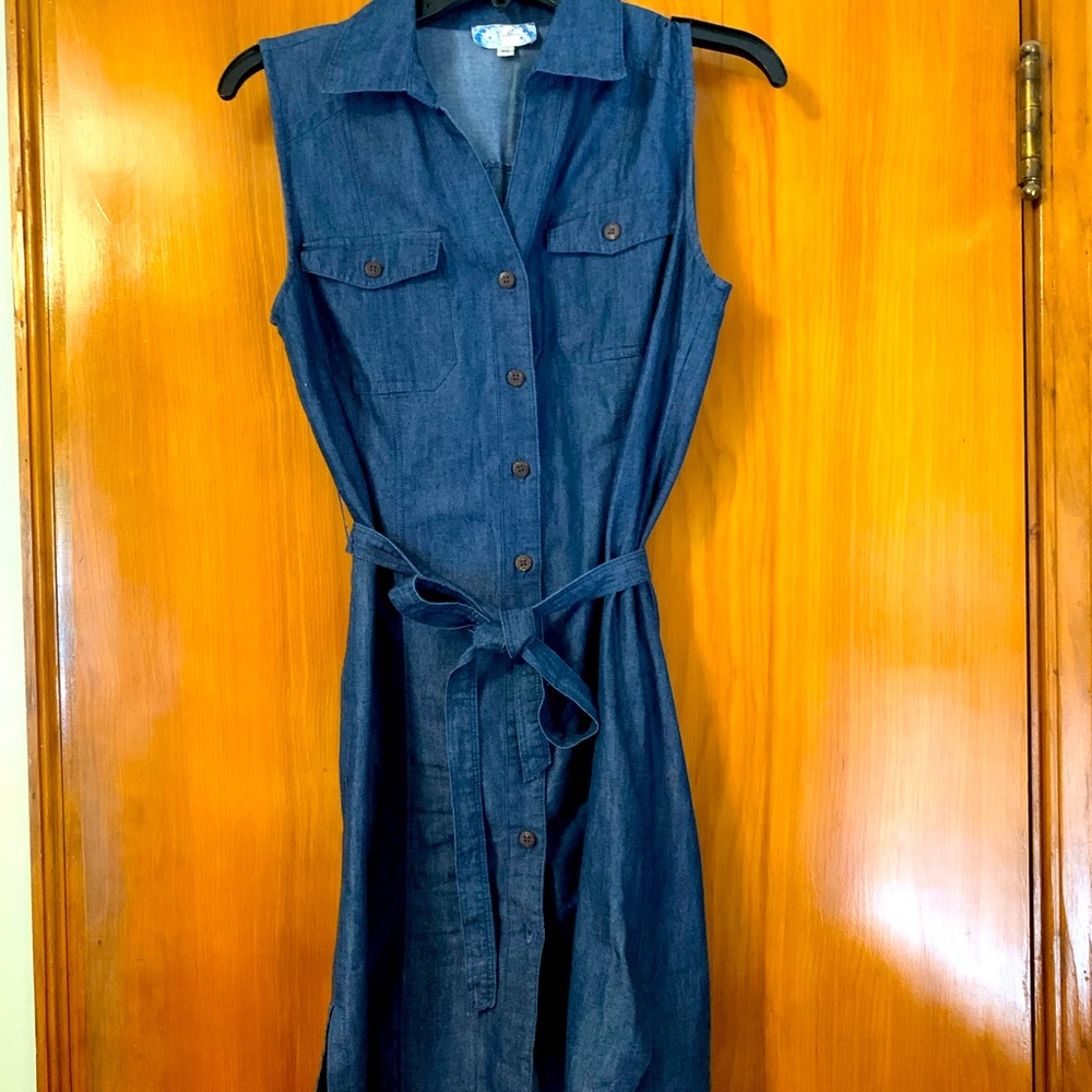 Denim dress